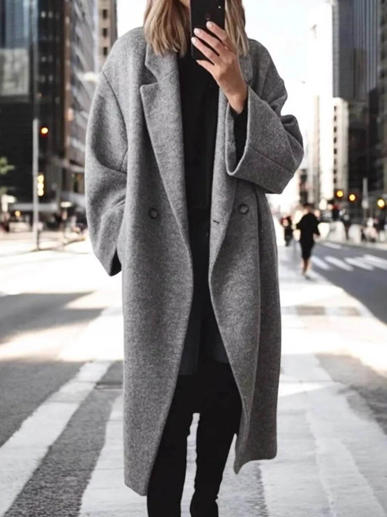 The Chelsea Longline Coat - Coat view 4