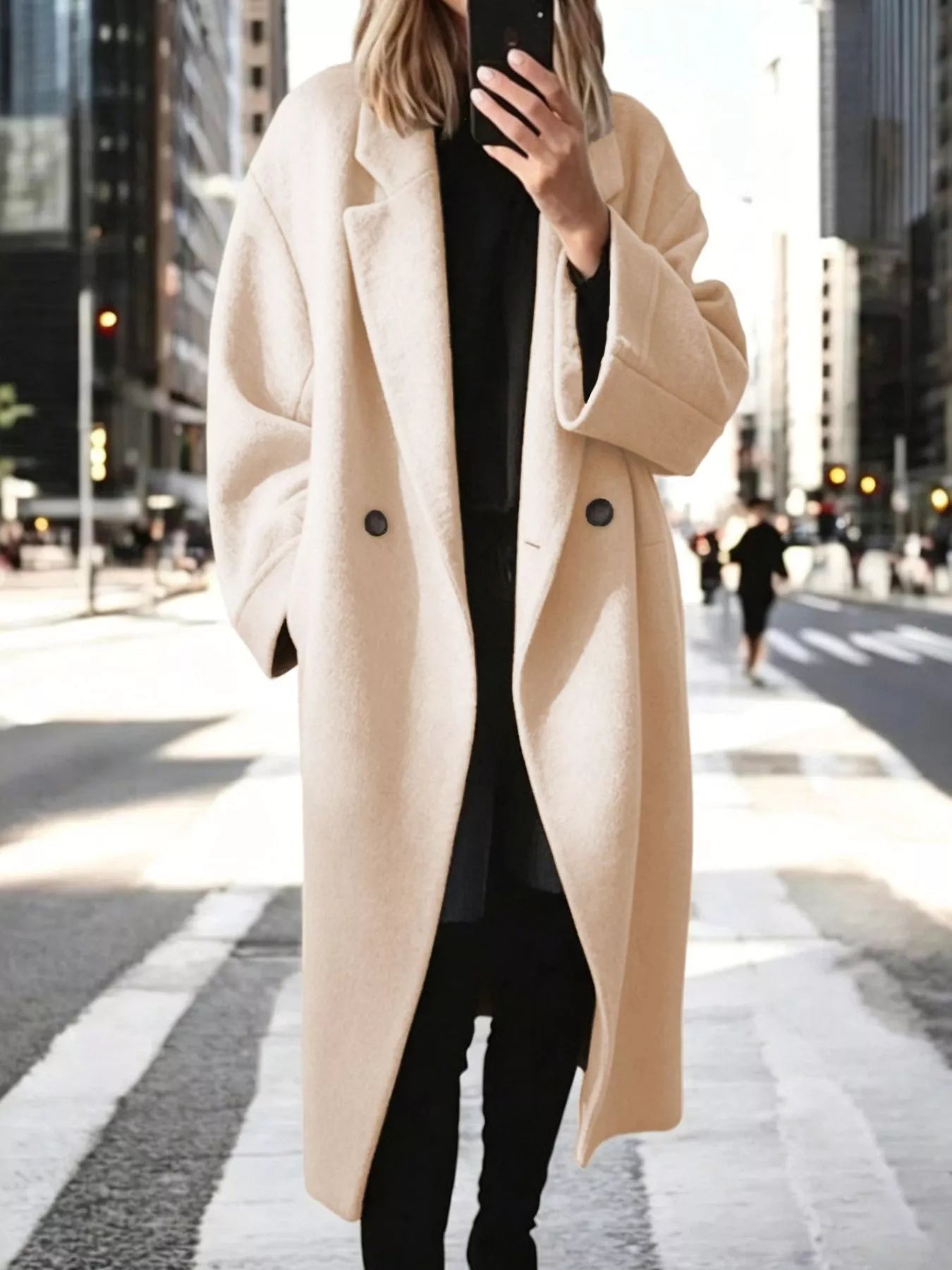 The Chelsea Longline Coat - Coat view 3
