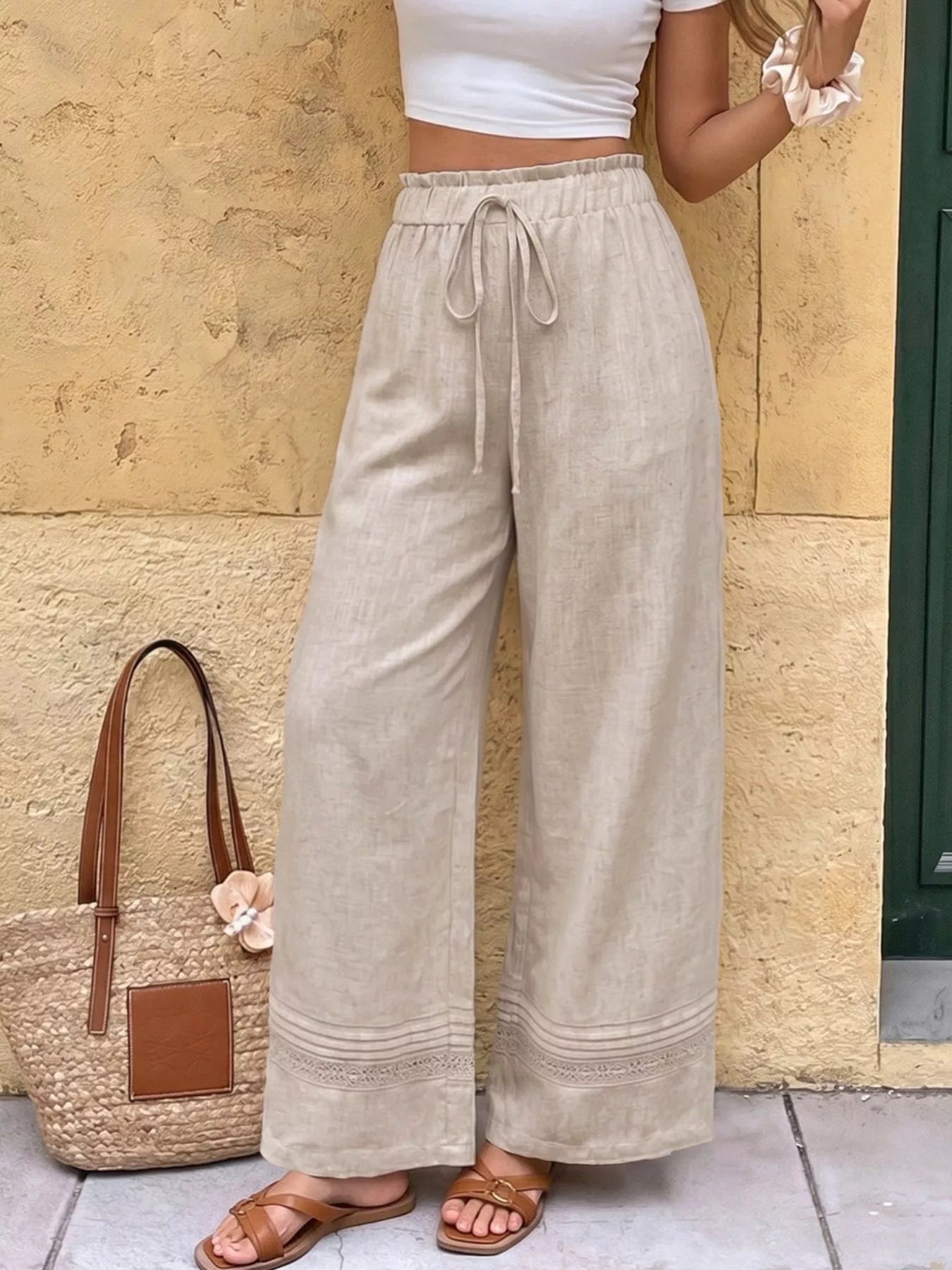 The Sunday Drawstring Pants - Pant view 3
