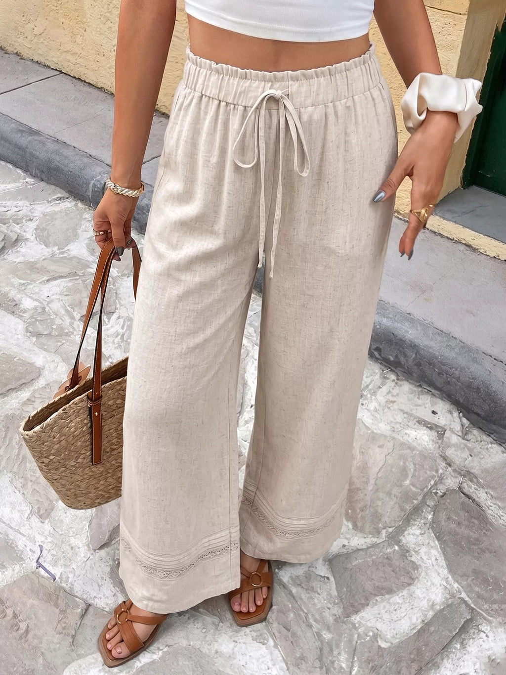 The Sunday Drawstring Pants - Pant view 1