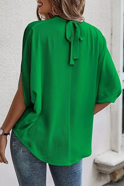 The Audrey Tie-Back Blouse - Blouse view 2